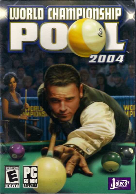 World Championship Pool 2004 box art for Playstation 2